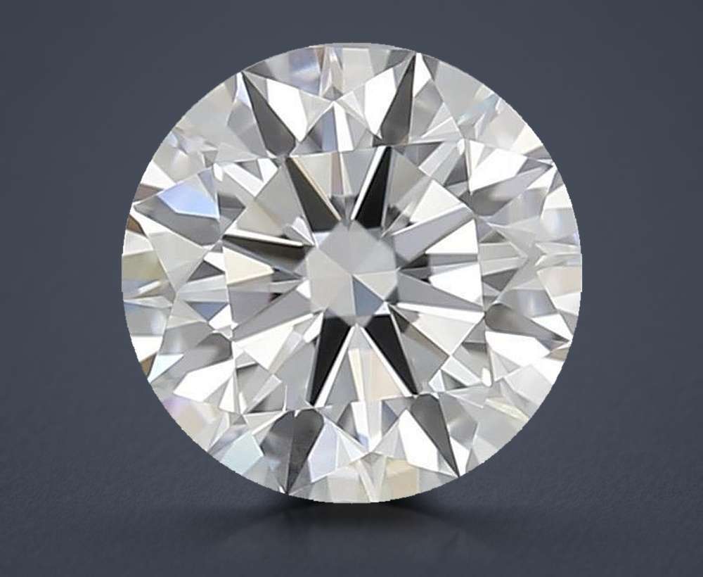 0.51ct D FL Rare Carat Ideal Cut Round Diamond