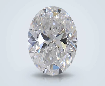 1.04ct D VS1 Rare Carat Ideal Cut Oval Lab Grown Diamond