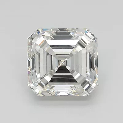 2.73ct H VS1 Excellent Cut Asscher Lab Grown Diamond