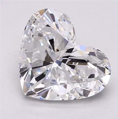 4.65ct D IF Very Good Cut Heart Diamond
