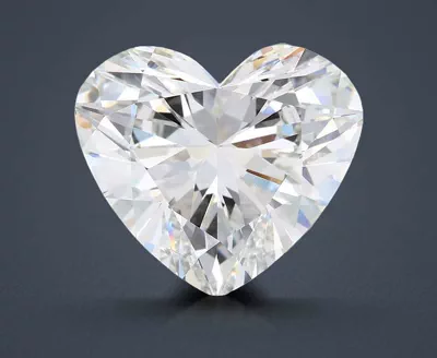 5.05ct G VVS2 Excellent Cut Heart Lab Grown Diamond