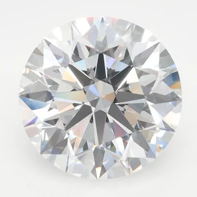 3.44ct D FL Rare Carat Ideal Cut Round Lab Grown Diamond
