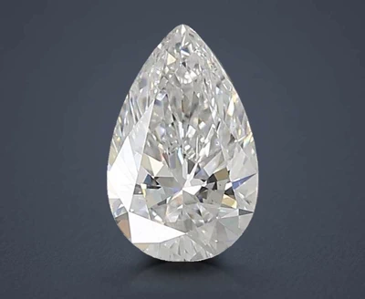 0.99ct E VS1 Rare Carat Ideal Cut Pear Lab Grown Diamond