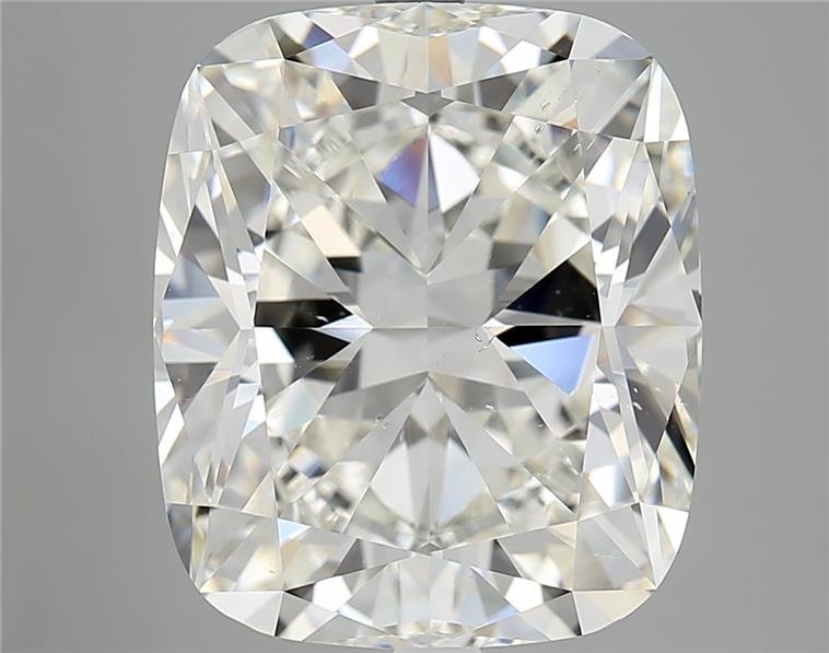 9.02ct J SI1 Rare Carat Ideal Cut Cushion Diamond