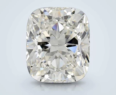 9.02ct J SI1 Rare Carat Ideal Cut Cushion Diamond