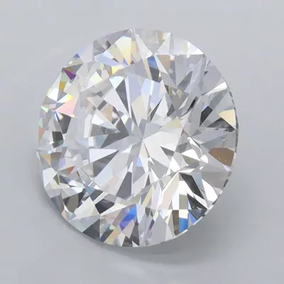 2.84ct D FL Rare Carat Ideal Cut Round Lab Grown Diamond