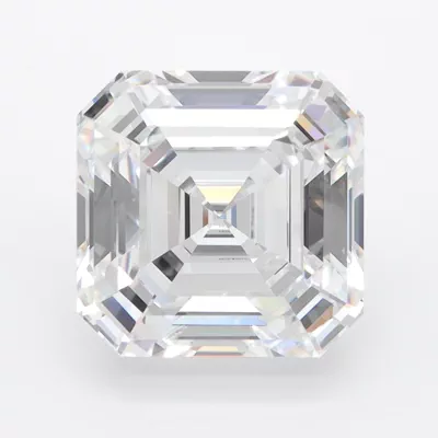 5.01ct D VVS1 Rare Carat Ideal Cut Asscher Lab Grown Diamond
