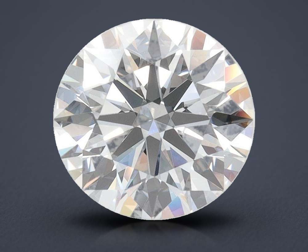 2.66ct D IF Rare Carat Ideal Cut Round Lab Grown Diamond