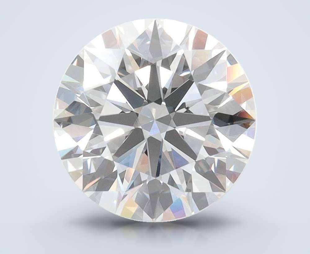 2.66ct D IF Rare Carat Ideal Cut Round Lab Grown Diamond