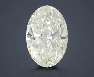 6.71ct G VVS2 Rare Carat Ideal Cut Oval Lab Grown Diamond