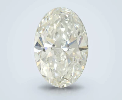 6.71ct G VVS2 Rare Carat Ideal Cut Oval Lab Grown Diamond