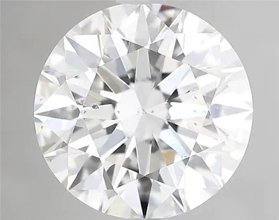 3.01ct G SI2 Rare Carat Ideal Cut Round Diamond