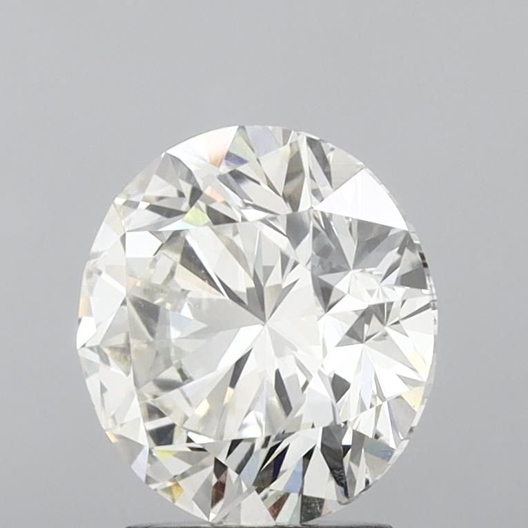 3.30ct H VVS2 Very Good Cut Round Lab Grown Diamond