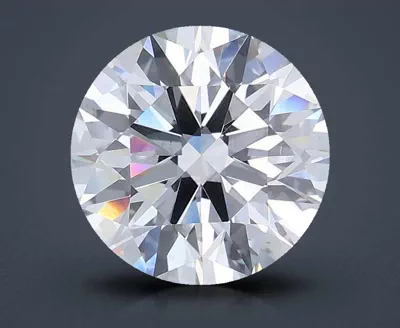 2.56ct E SI1 Rare Carat Ideal Cut Round Lab Grown Diamond