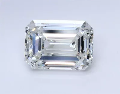 1.58ct H VVS1 Rare Carat Ideal Cut Emerald Diamond