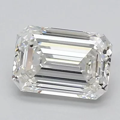 1.71ct E VS1 Rare Carat Ideal Cut Emerald Lab Grown Diamond