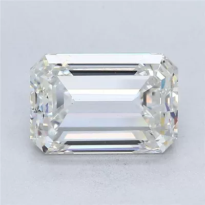 3.02ct H VS1 Excellent Cut Emerald Lab Grown Diamond