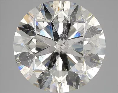 9.04ct I SI2 Excellent Cut Round Diamond