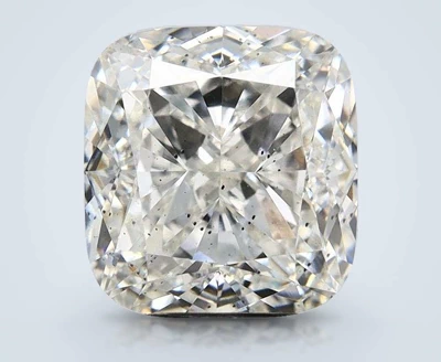 6.04ct G SI1 Rare Carat Ideal Cut Cushion Lab Grown Diamond