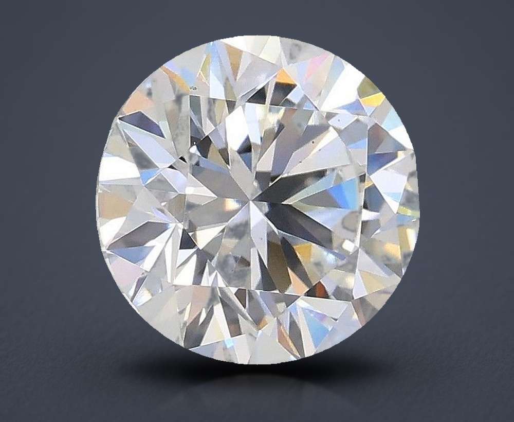 2.02ct D VS2 Rare Carat Ideal Cut Round Lab Grown Diamond