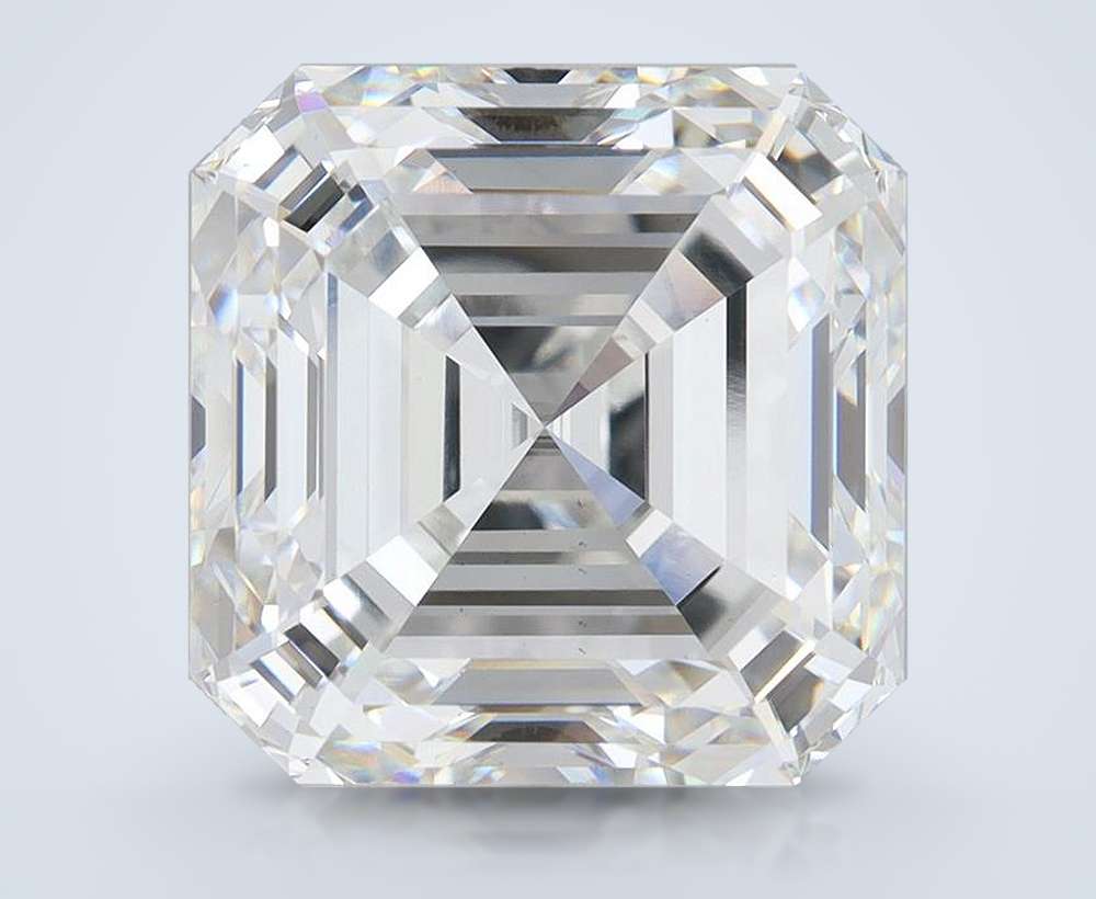 10.20ct E VS1 Rare Carat Ideal Cut Asscher Lab Grown Diamond