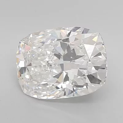 4.07ct E VVS2 Very Good Cut Cushion Lab Grown Diamond