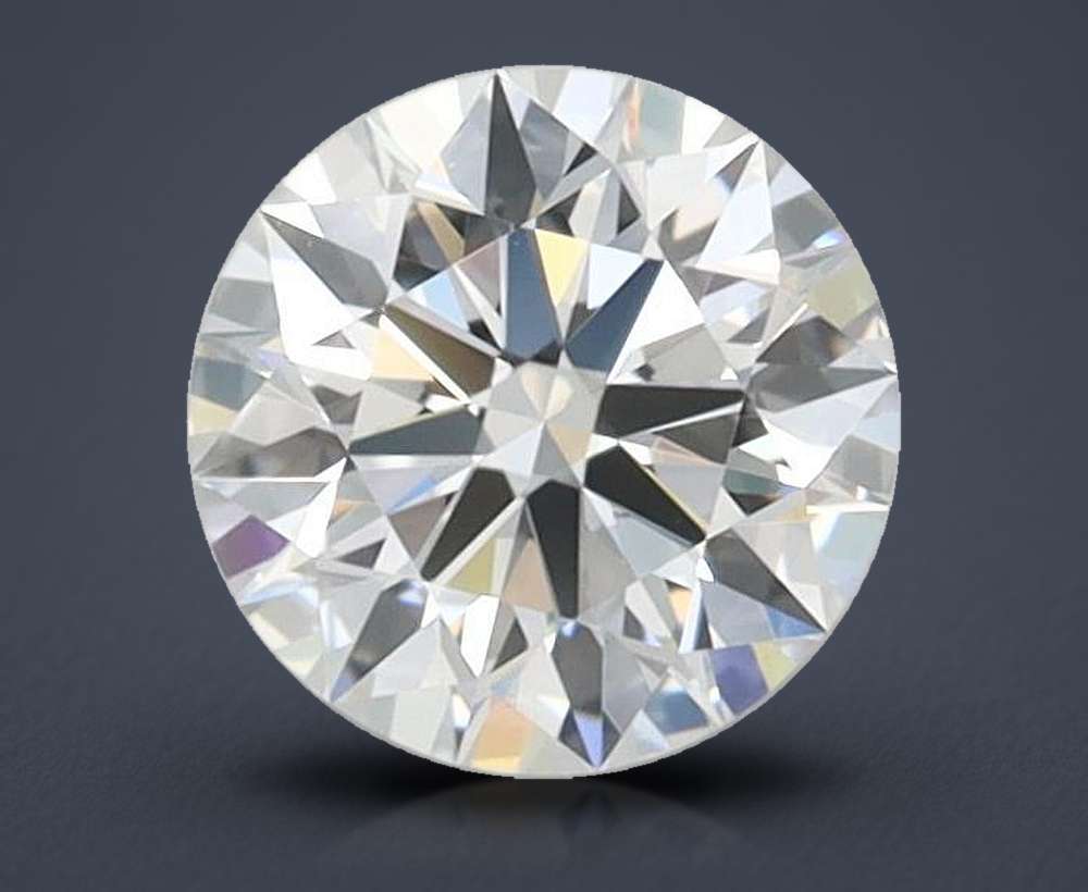 0.59ct D FL Rare Carat Ideal Cut Round Lab Grown Diamond