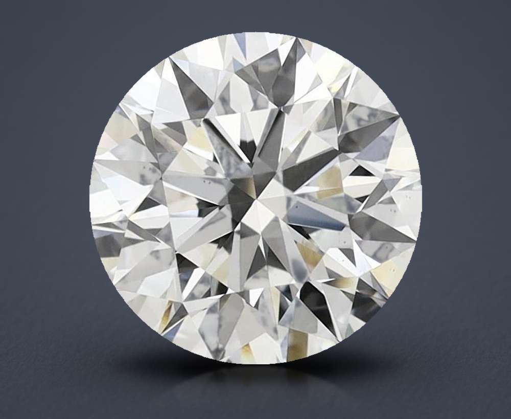 1.42ct G VS1 Rare Carat Ideal Cut Round Lab Grown Diamond