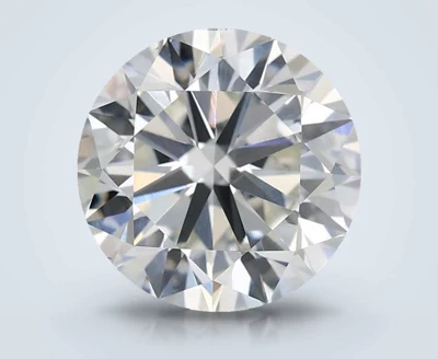 3.01ct H VVS2 Very Good Cut Round Lab Grown Diamond