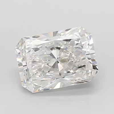 3.05ct E VS2 Rare Carat Ideal Cut Radiant Lab Grown Diamond