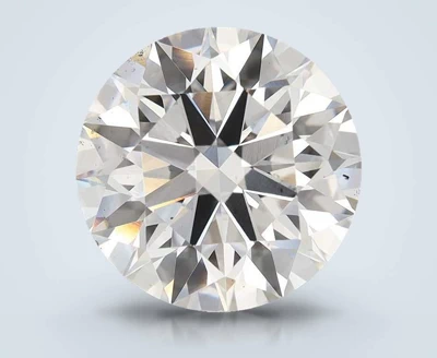 7.29ct G VS2 Rare Carat Ideal Cut Round Lab Grown Diamond