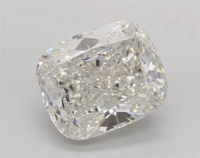 2.41ct G SI1 Rare Carat Ideal Cut Cushion Lab Grown Diamond
