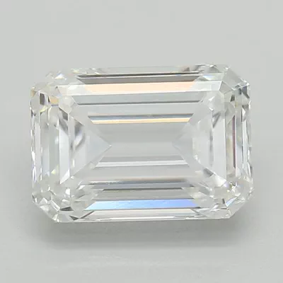 1.13ct E VS2 Rare Carat Ideal Cut Emerald Lab Grown Diamond