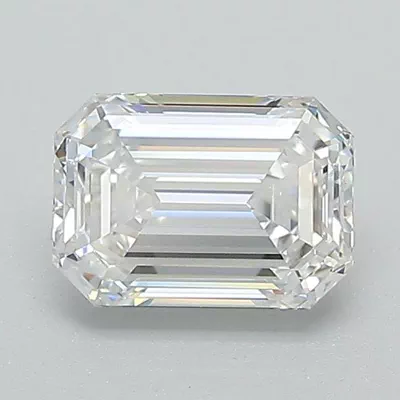 1.07ct G IF Rare Carat Ideal Cut Emerald Lab Grown Diamond