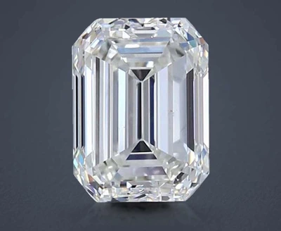 1.51ct J VS2 Rare Carat Ideal Cut Emerald Diamond