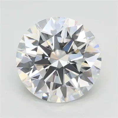 3.04ct E VS1 Rare Carat Ideal Cut Round Lab Grown Diamond