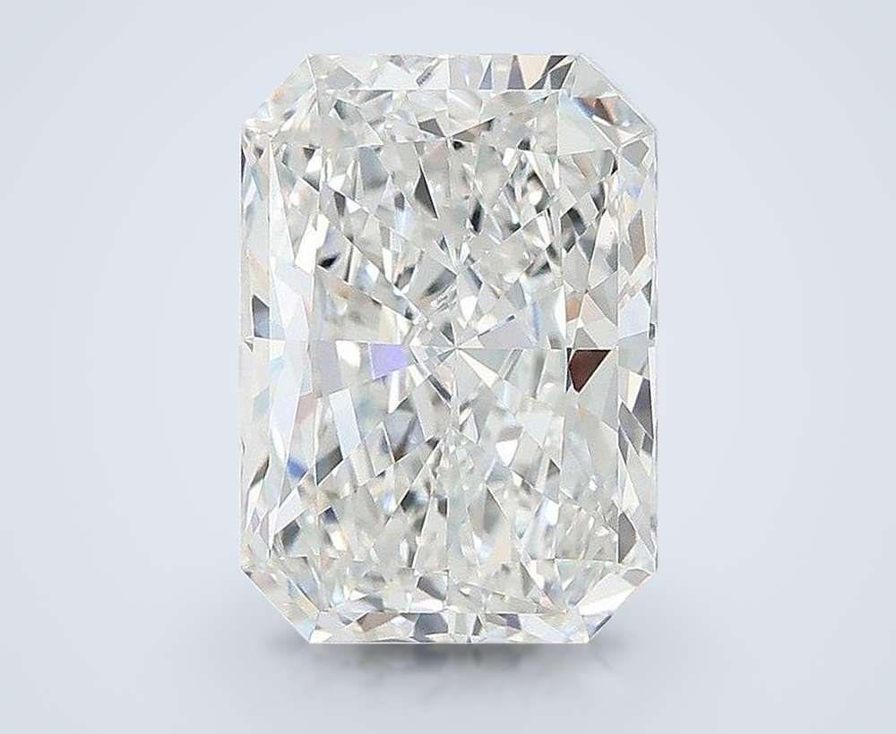 5.03ct F VVS2 Rare Carat Ideal Cut Radiant Lab Grown Diamond