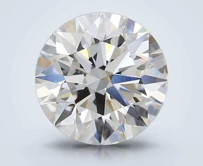3.30ct E VS1 Rare Carat Ideal Cut Round Lab Grown Diamond