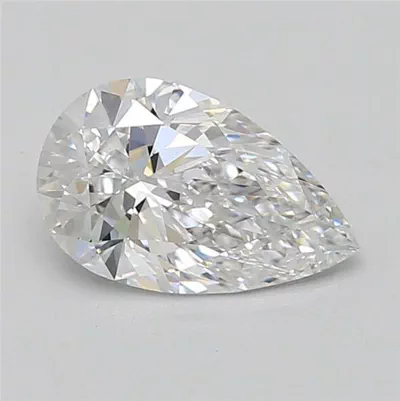 1.59ct D VVS2 Rare Carat Ideal Cut Pear Lab Grown Diamond