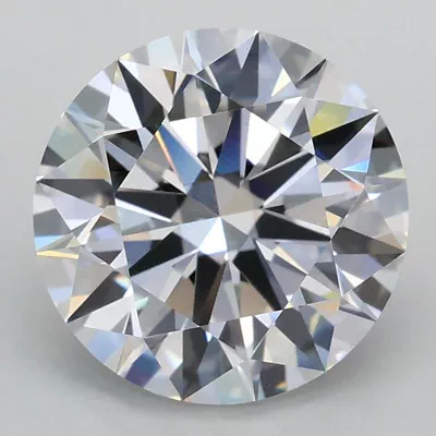 2.37ct E VVS2 Rare Carat Ideal Cut Round Lab Grown Diamond