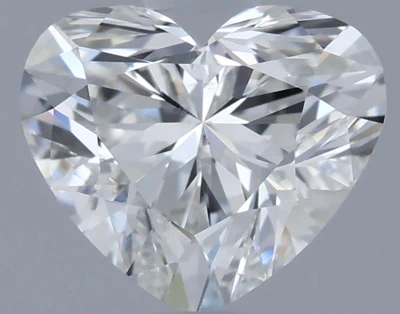 0.77ct G SI1 Rare Carat Ideal Cut Heart Diamond