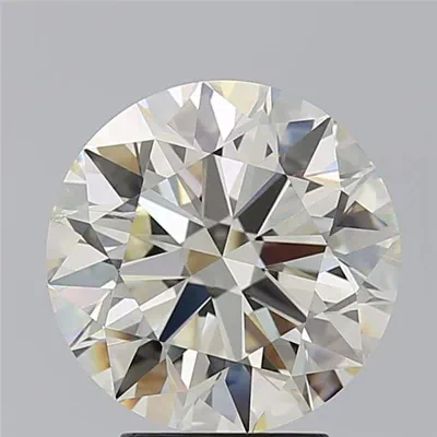 4.01ct K SI1 Excellent Cut Round Diamond