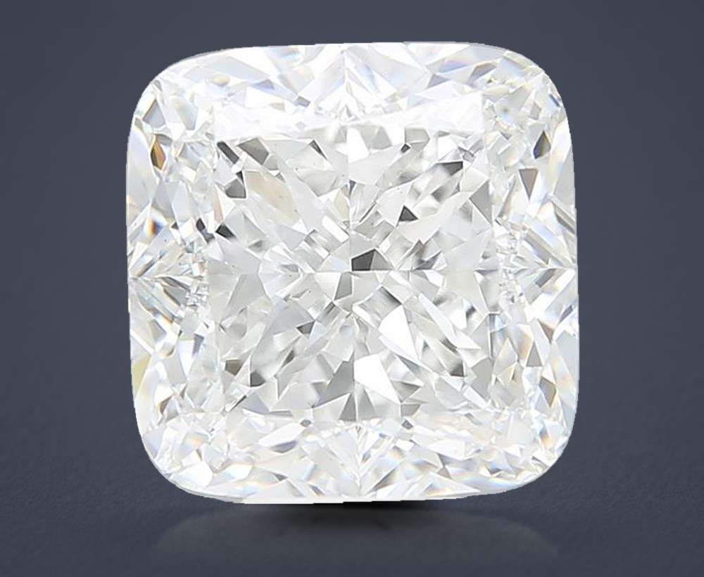 10.31ct G VS1 Rare Carat Ideal Cut Cushion Lab Grown Diamond