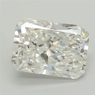 4.37ct E VVS2 Rare Carat Ideal Cut Radiant Lab Grown Diamond