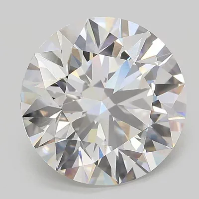 5.05ct E VS2 Rare Carat Ideal Cut Round Lab Grown Diamond