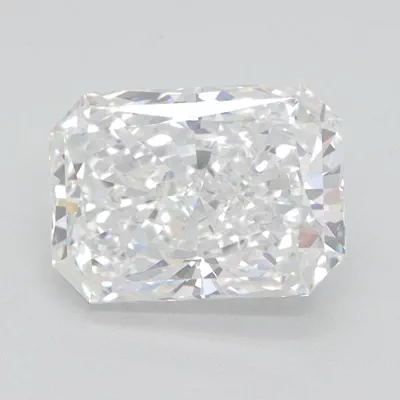 2.04ct G VVS1 Rare Carat Ideal Cut Radiant Lab Grown Diamond