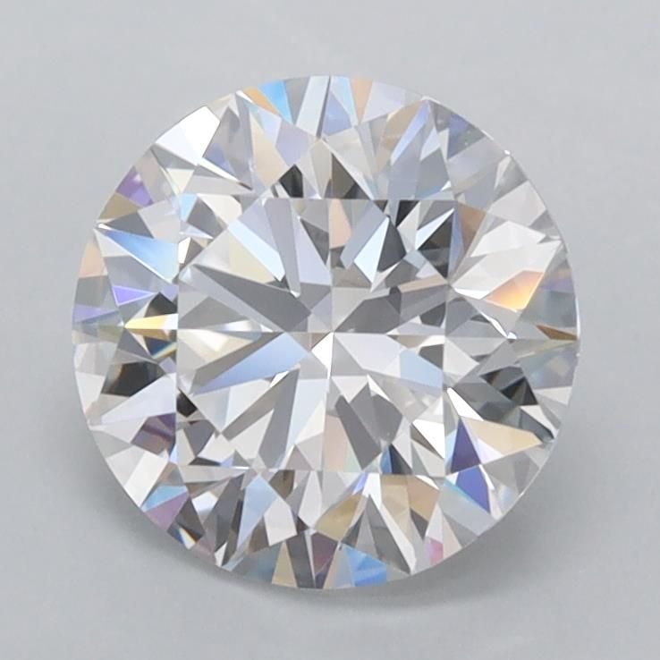 1.80ct D FL Rare Carat Ideal Cut Round Lab Grown Diamond