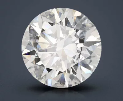 4.54ct E SI2 Rare Carat Ideal Cut Round Diamond