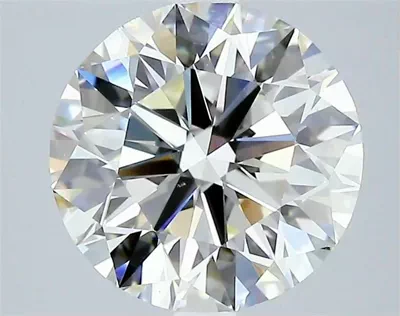 3.37ct K VS1 Rare Carat Ideal Cut Round Diamond