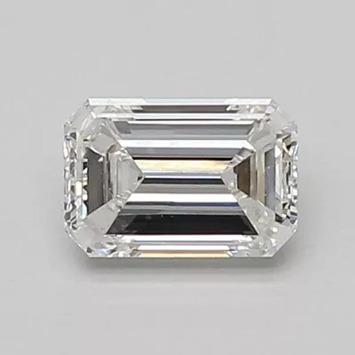 0.83ct E VVS2 Very Good Cut Emerald Lab Grown Diamond